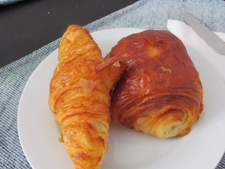 Viennoiseries: Croissant and Pain au Chocolat